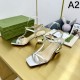 2024SS is sure to be the latest trend GUCCI Gucci women's sandals 2024SS is sure to be the latest trend GUCCI Gucci women's sandals