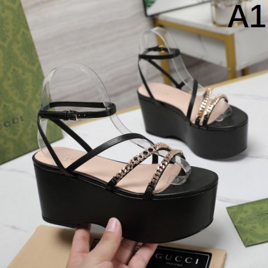 2024SS Summer Must-Have Brand New GUCCI Gucci Women's Sandals 2024SS Summer Must-Have Brand New GUCCI Gucci Women's Sandals