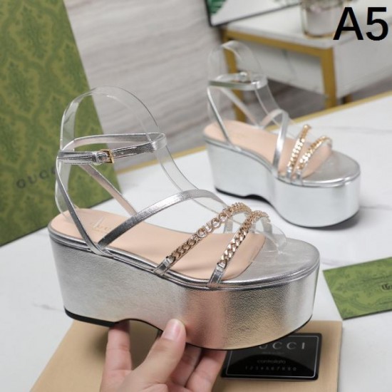2024SS Summer Must-Have Brand New GUCCI Gucci Women's Sandals 2024SS Summer Must-Have Brand New GUCCI Gucci Women's Sandals