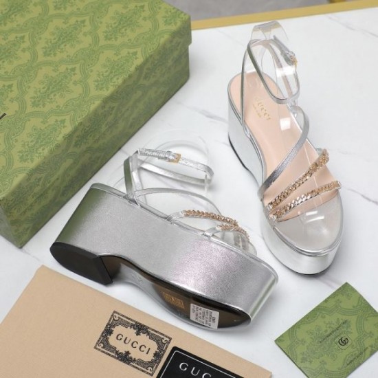 2024SS Summer Must-Have Brand New GUCCI Gucci Women's Sandals 2024SS Summer Must-Have Brand New GUCCI Gucci Women's Sandals