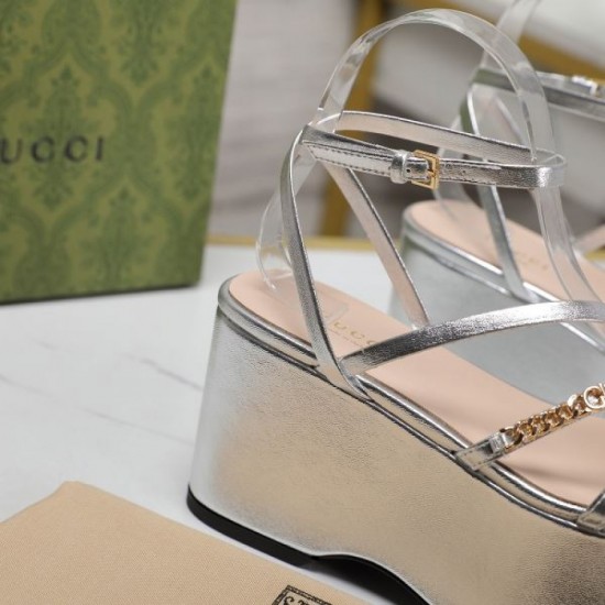 2024SS Summer Must-Have Brand New GUCCI Gucci Women's Sandals 2024SS Summer Must-Have Brand New GUCCI Gucci Women's Sandals
