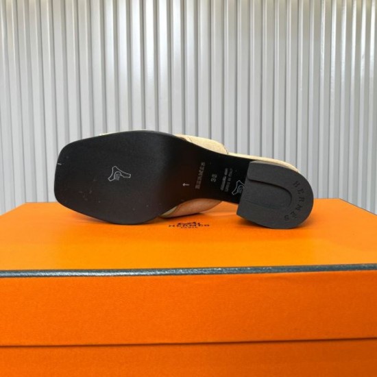 2024SS Fashionable half step ahead HERMES Women's sandals 2024SS Fashionable half step ahead HERMES Women's sandals
