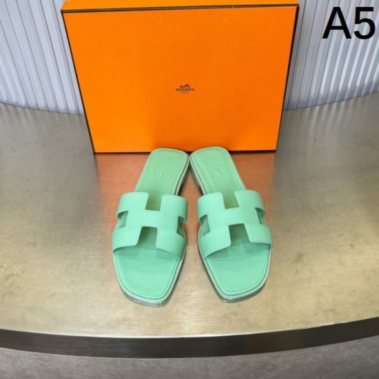 2024SS Timeless Design HERMES Women's Slippers 2024SS Timeless Design HERMES Women's Slippers