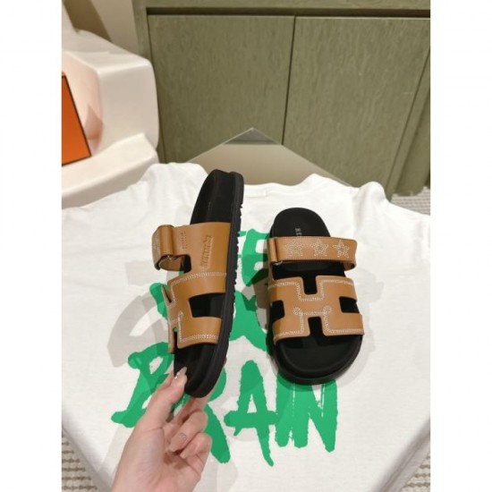 2024SS Spring One Piece VIP Customer Sale HERMES Women's Sandals 2024SS Spring One Piece VIP Customer Sale HERMES Women's Sandals