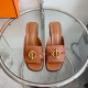 2024SS New Colors for Fashion HERMES Women's Sandals 2024SS New Colors for Fashion HERMES Women's Sandals