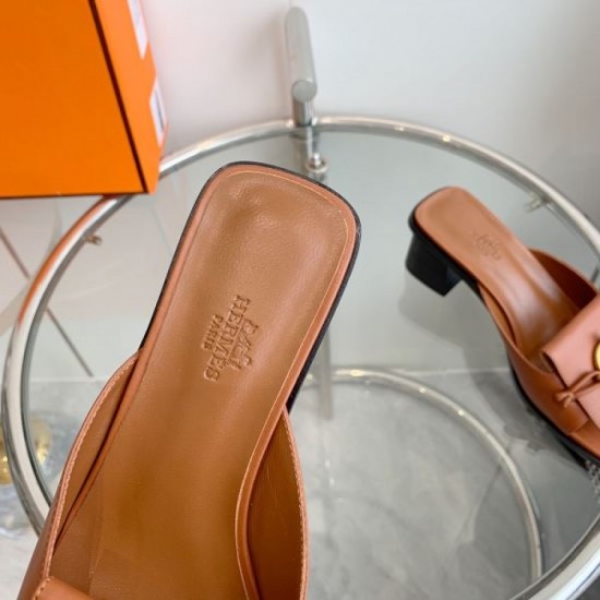 2024SS New Colors for Fashion HERMES Women's Sandals 2024SS New Colors for Fashion HERMES Women's Sandals