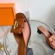 2024SS New Colors for Fashion HERMES Women's Sandals 2024SS New Colors for Fashion HERMES Women's Sandals