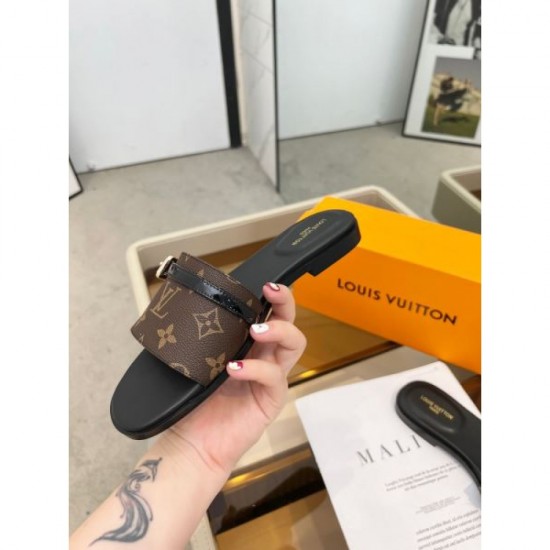 2024SS Summer new arrivals LOUIS VUITTON Women's slippers 2024SS Summer new arrivals LOUIS VUITTON Women's slippers