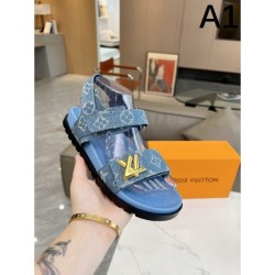 2024SS Local Price Sale LOUIS VUITTON Louis Vuitton Women's Sandals