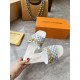 2024SS Super Popular Latest LOUIS VUITTON Women's Sandals 2024SS Super Popular Latest LOUIS VUITTON Women's Sandals
