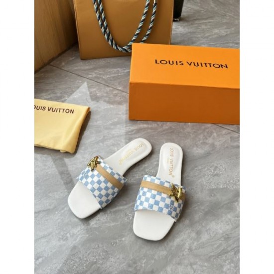 2024SS Super Popular Latest LOUIS VUITTON Women's Sandals 2024SS Super Popular Latest LOUIS VUITTON Women's Sandals