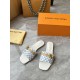 2024SS Super Popular Latest LOUIS VUITTON Women's Sandals 2024SS Super Popular Latest LOUIS VUITTON Women's Sandals