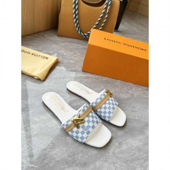 2024SS Super Popular Latest LOUIS VUITTON Women's Sandals 2024SS Super Popular Latest LOUIS VUITTON Women's Sandals