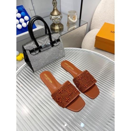 2024SS Trendy Frontline LOUIS VUITTON Women's Sandals 2024SS Trendy Frontline LOUIS VUITTON Women's Sandals