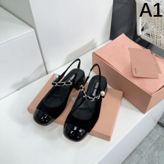 2024SS Holiday Limited MIU MIU Women's Sandals 2024SS Holiday Limited MIU MIU Women's Sandals