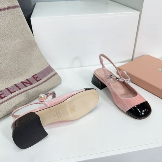 2024SS Holiday Limited MIU MIU Women's Sandals 2024SS Holiday Limited MIU MIU Women's Sandals