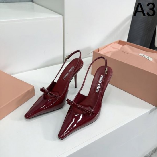 2024SS Popular and Cute MIU MIU Women's Sandals 2024SS Popular and Cute MIU MIU Women's Sandals