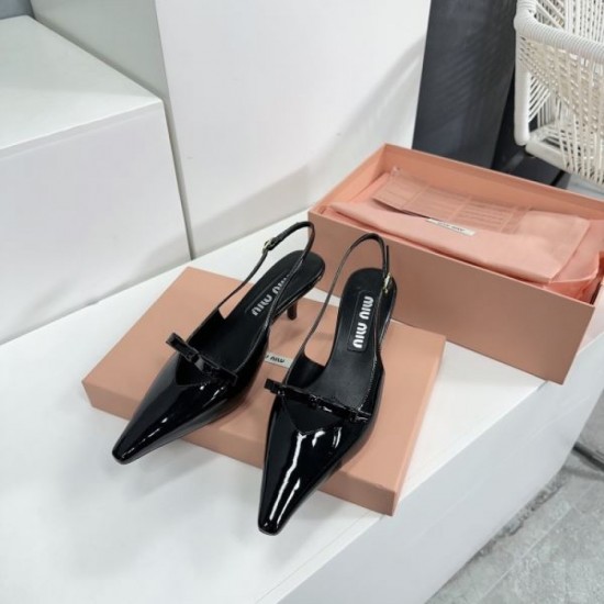 2024SS Standard Popular Item MIU MIU Women's Sandals 2024SS Standard Popular Item MIU MIU Women's Sandals