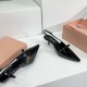 2024SS Standard Popular Item MIU MIU Women's Sandals 2024SS Standard Popular Item MIU MIU Women's Sandals