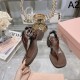 2024SS coming to Japan soon MIU MIU Women's Sandals 2024SS coming to Japan soon MIU MIU Women's Sandals