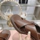 2024SS Popular Spring/Summer New Items MIU MIU Women's Sandals 2024SS Popular Spring/Summer New Items MIU MIU Women's Sandals