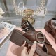 2024SS Popular Spring/Summer New Items MIU MIU Women's Sandals 2024SS Popular Spring/Summer New Items MIU MIU Women's Sandals