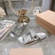 2024SS Latest and Fashionable MIU MIU Women's Slippers 2024SS Latest and Fashionable MIU MIU Women's Slippers