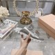 2024SS Latest and Fashionable MIU MIU Women's Slippers 2024SS Latest and Fashionable MIU MIU Women's Slippers