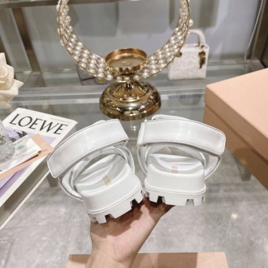 2024SS Recommended as a gift MIU MIU Women's sandals 2024SS Recommended as a gift MIU MIU Women's sandals