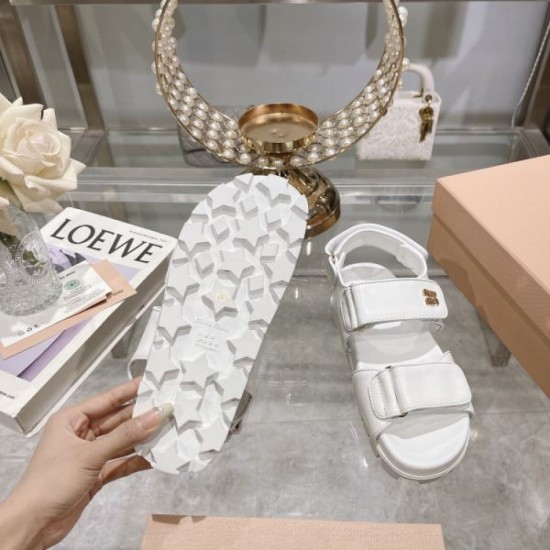 2024SS Recommended as a gift MIU MIU Women's sandals 2024SS Recommended as a gift MIU MIU Women's sandals
