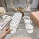 2024SS Recommended as a gift MIU MIU Women's sandals 2024SS Recommended as a gift MIU MIU Women's sandals
