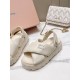 2024SS MIU MIU Women's Sandals Used by Many Celebrities 2024SS MIU MIU Women's Sandals Used by Many Celebrities