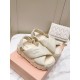 2024SS MIU MIU Women's Sandals Used by Many Celebrities 2024SS MIU MIU Women's Sandals Used by Many Celebrities