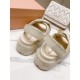 2024SS MIU MIU Women's Sandals Used by Many Celebrities 2024SS MIU MIU Women's Sandals Used by Many Celebrities