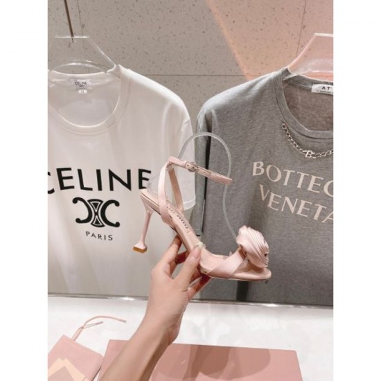 2024SS Adult Casual MIU MIU Women's Sandals 2024SS Adult Casual MIU MIU Women's Sandals