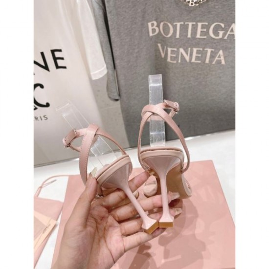 2024SS Adult Casual MIU MIU Women's Sandals 2024SS Adult Casual MIU MIU Women's Sandals