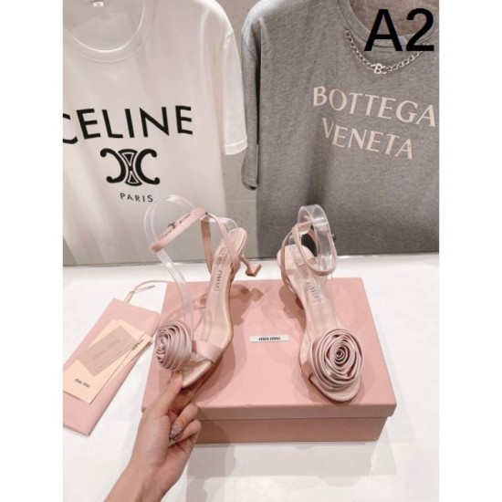 2024SS shock sale MIU MIU women's sandals 2024SS shock sale MIU MIU women's sandals