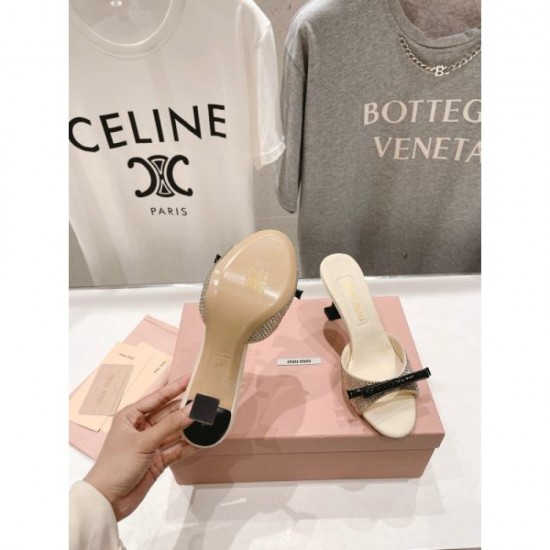 2024SS Super Rare Popular Sale MIU MIU Women's Slippers 2024SS Super Rare Popular Sale MIU MIU Women's Slippers