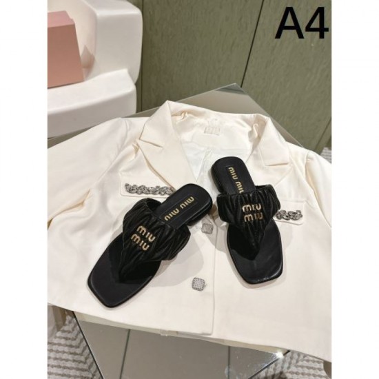 2024SS TOP Seller Award Winner! MIU MIU Women's slippers 2024SS TOP Seller Award Winner! MIU MIU Women's slippers