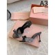 2024SS Frontline New Items MIU MIU Miu Miu Women's Sandals 2024SS Frontline New Items MIU MIU Miu Miu Women's Sandals