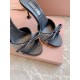 2024SS Frontline New Items MIU MIU Miu Miu Women's Sandals 2024SS Frontline New Items MIU MIU Miu Miu Women's Sandals