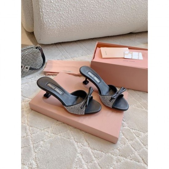 2024SS Latest Popular MIU MIU Women's Sandals 2024SS Latest Popular MIU MIU Women's Sandals