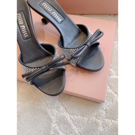 2024SS Latest Popular MIU MIU Women's Sandals 2024SS Latest Popular MIU MIU Women's Sandals