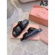 2024SS Latest Arrival MIU MIU Women's Sandals 2024SS Latest Arrival MIU MIU Women's Sandals