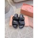 2024SS Latest Arrival MIU MIU Women's Sandals 2024SS Latest Arrival MIU MIU Women's Sandals