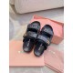 2024SS Latest Arrival MIU MIU Women's Sandals 2024SS Latest Arrival MIU MIU Women's Sandals