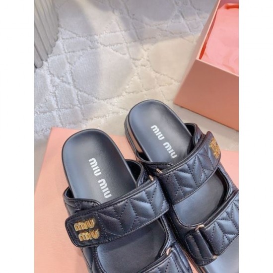 2024SS Latest Arrival MIU MIU Women's Sandals 2024SS Latest Arrival MIU MIU Women's Sandals