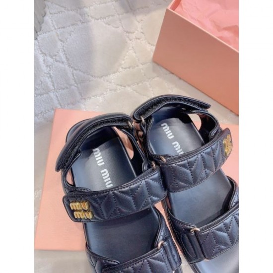 2024SS lowest price challenge! MIU MIU Women's Sandals 2024SS lowest price challenge! MIU MIU Women's Sandals