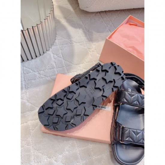 2024SS lowest price challenge! MIU MIU Women's Sandals 2024SS lowest price challenge! MIU MIU Women's Sandals