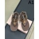 2024SS Good Impression 120% MIU MIU Women's Sandals 2024SS Good Impression 120% MIU MIU Women's Sandals